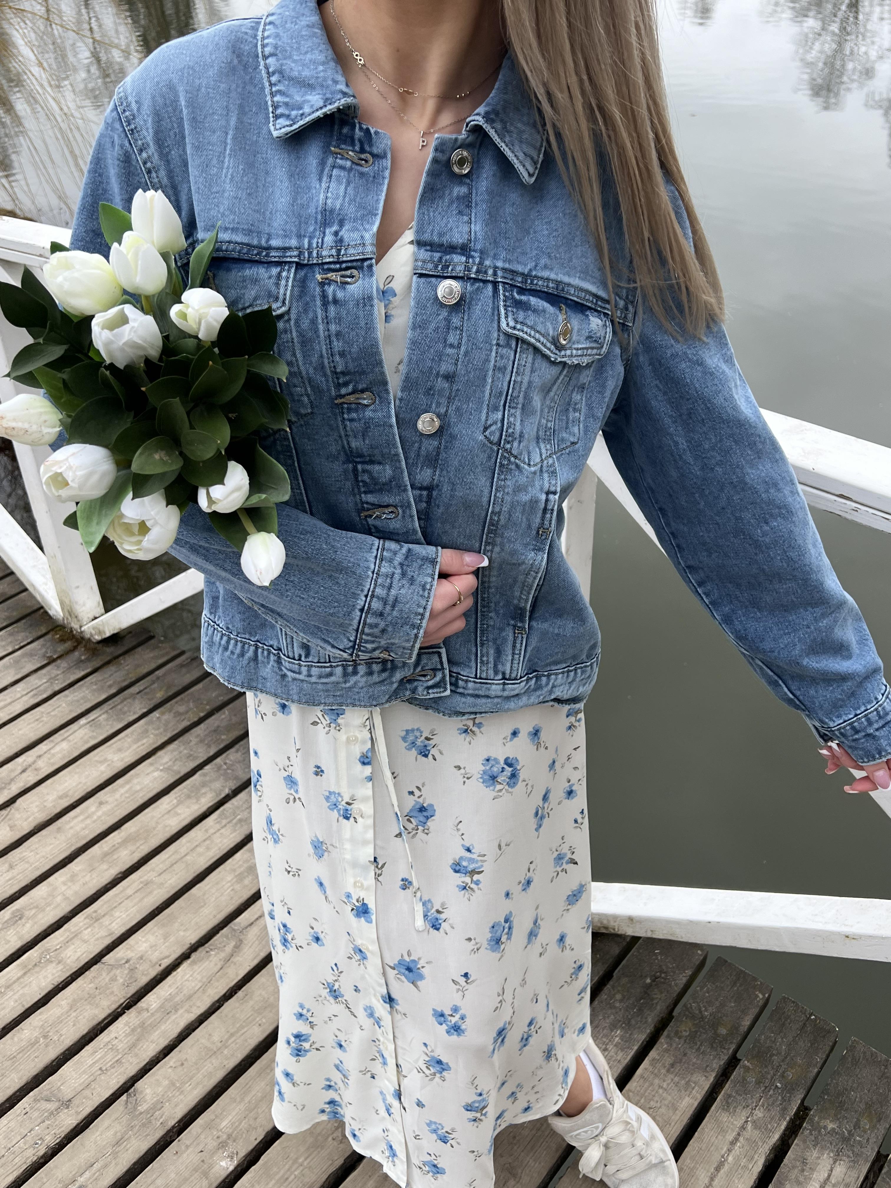 VMZORICA Jacket - Medium Blue Denim